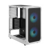 Fractal Design | Focus 2 | Side window | RGB White TG Clear Tint | Midi Tower | ATX