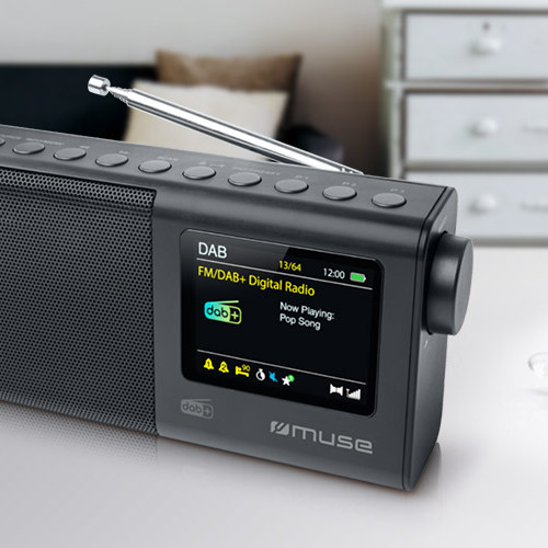 Muse | Portatīvais radio | M-117 DB | AUX in | Melns | Portatīvs | FM, DAB/DAB+