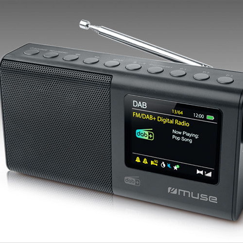 Muse | Portatīvais radio | M-117 DB | AUX in | Melns | Portatīvs | FM, DAB/DAB+