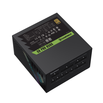 Gamemax PSU | GX 850G | 850 W | Zelta | Modulārs