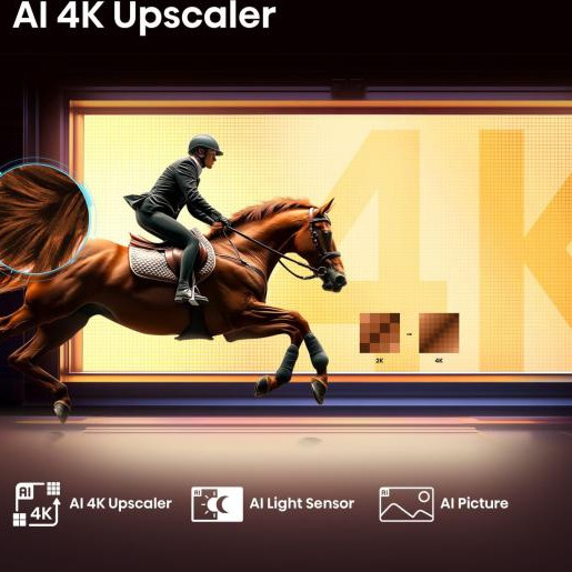 Hisense UHD QLED viedtelevizors | 43E7Q | 43