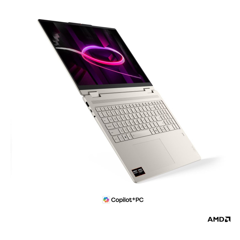 Lenovo Yoga 7 2-in-1 16AGP11 Touch 16 WUXGA AMD R7 AI 445/16GB/512GB/AMD Radeon 840M/WIN11 Home/ENG Backlit kbd/Seashell | Lenovo