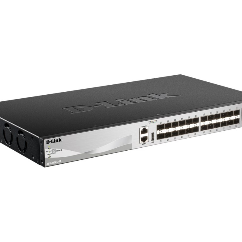 D-Link | DGS-3130-30S | Switch | Pārvaldāms L3 | 19