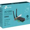 TP-LINK Archer T4E divu joslu PCI Express tīkla karte 2.4 GHz/5 GHz, 802.11ac, 300+867 Mbps, 2 noņemamas antenas