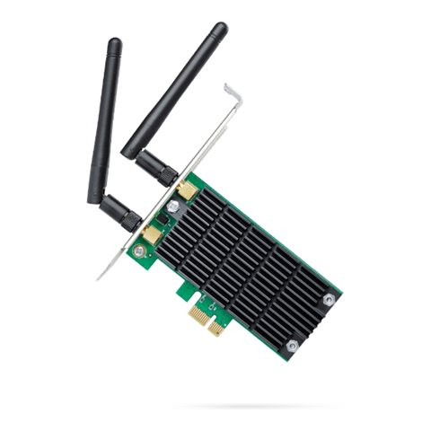 TP-LINK Archer T4E divu joslu PCI Express tīkla karte 2.4 GHz/5 GHz, 802.11ac, 300+867 Mbps, 2 noņemamas antenas