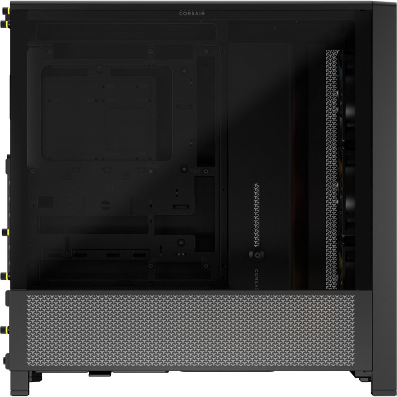 Corsair PC korpuss | Frame 4000D RS ARGB Modular | Melns | Mid-Tower