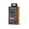 Natec | Power Bank | Trevi Compact | 5000 mAh | 1 x USB-C, 2 x USB A | Melns