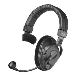 Beyerdynamic | Single-ear Headset with Dynamic Microphone, without a Connection Cable | DT 280 MK II | Built-in microphone | Black