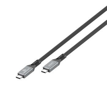 Cablexpert Premium USB4 Type-C uzlādes un datu kabelis, 40 Gbps, 240 W, 0,3 m | CCBP-USB4-CMCM240-0.3M