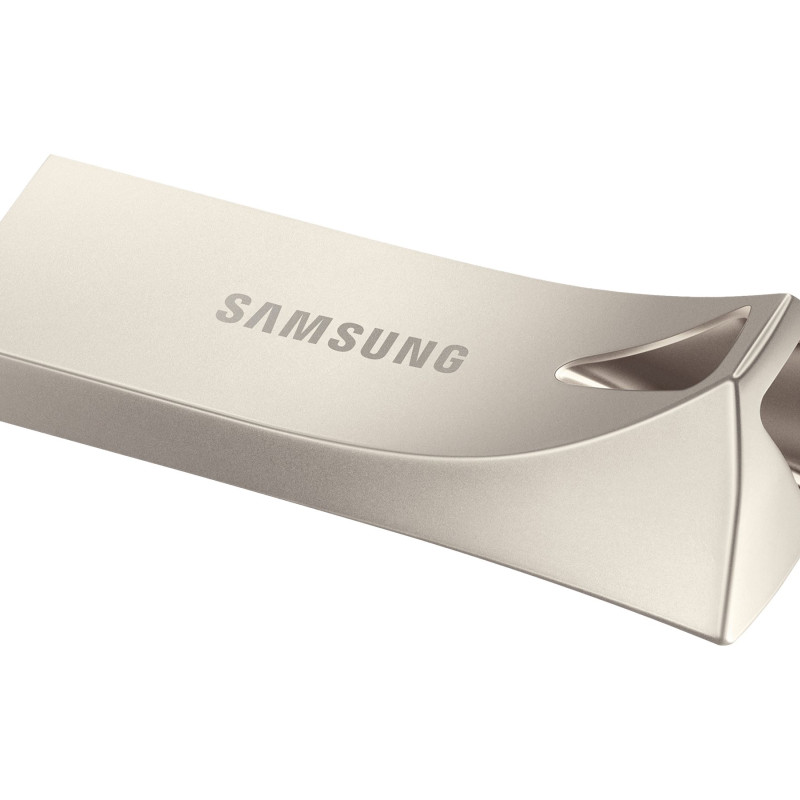 Samsung | BAR Plus | MUF-128BE3/APC | 128 GB | USB 3.1 | Sudraba
