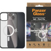 PanzerGlass | ClearCase ar melnu rāmi, savietojams ar MagSafe | Apple | iPhone 14 Plus | Caurspīdīgs | Savietojams ar MagSafe; Militārā izturības standarts; Rāmis no 100% pārstrādāta materiāla