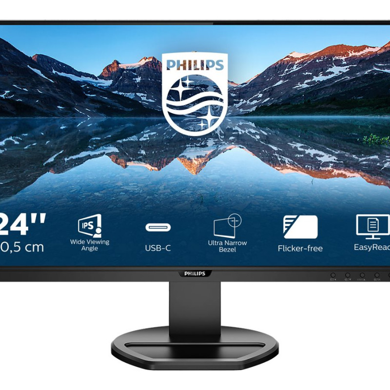 Philips | 243B9/00 | 23.8 " | IPS | FHD | 16:9 | 75 Hz | 4 ms | 1920 x 1080 pixels | 250 cd/m² | HDMI ports quantity 1 | Black
