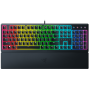 Razer | Gaming tastatūra | Ornata V3 | Spēļu tastatūra | Vadu | RGB LED apgaismojums | NORD izkārtojums | Razer Mecha-Membrane slēdzēji | Melna