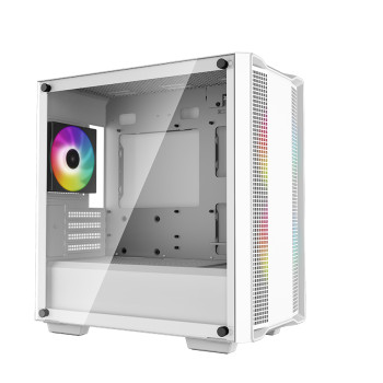 Deepcool | ARGB Micro-ATX korpuss | CC360 | Balts | Mini-ITX / Micro-ATX | ATX PS2 (maks. garums: 160 mm)