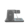 Gembird 3-in-1 foldable wireless charger stand, 15 W, Samsung watch | TA-WPC31S-01-BK
