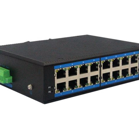 DIGITUS 16 Port 10/100/1000Mbps Industrial Switch | Digitus