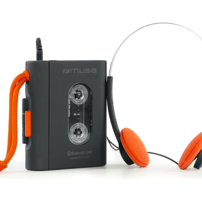 Muse | Portatīvais kasešu atskaņotājs ar austiņām | M-136 WM | USB savienojamība | Bluetooth