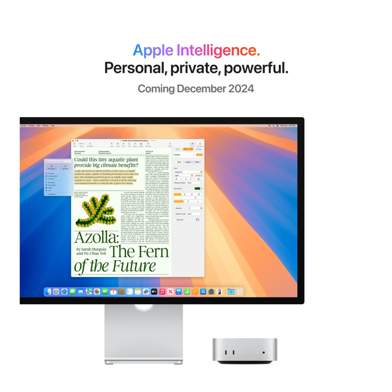 Apple Mac | Mini | Desktop | Apple M4 | Internal memory 24 GB | Solid-state drive capacity 512 GB | Keyboard language No keyboard | macOS