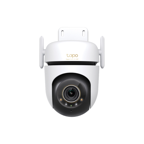 TP-LINK | Āra pagriežama/noliecama drošības Wi‑Fi kamera | Tapo C530WS | Dome | 5 MP | 3.2 mm/ F1.6 | IP66 | H.264 | Micro SD, max. 512 GB