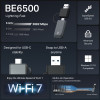 TP-LINK BE6500 Tri-Band Wi-Fi 7 Mini bezvadu USB adapteris | Archer TBE400U | 2.4 GHz, 5 GHz, 6 GHz | 802.11ax | MU-MIMO Nē | bez PoE | Antenas tips Iekšējā