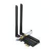 TP-LINK | Archer Wi‑Fi 6 Bluetooth 5.0 PCIe adapteris | TX50E | 2.4GHz/5GHz | Antenas tips 2x ārējā