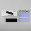 AXAGON Passive aluminum heatsink for all M.2 SSDs, size 2280, high 10 mm | CLR-M2L10