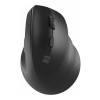 Natec | Vertikālā peles | Crake 2 | Bezvadu | Vertikālā pele | Bluetooth, 2.4GHz | Melna