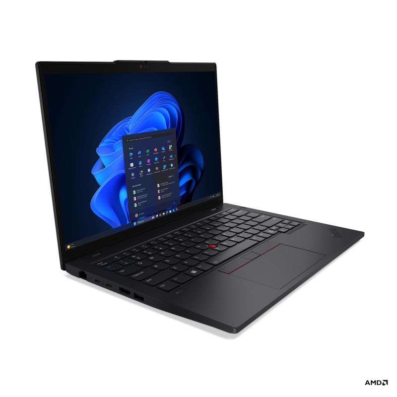 Lenovo ThinkPad L14 G6 AMD | Black | 14 " | IPS | WUXGA | 1920 x 1200 pixels | Anti-glare | AMD Ryzen 5 PRO | 215 | 16 GB | SO-DIMM DDR5 | Solid-state drive capacity 512 GB | AMD Radeon 740M Graphics | Windows 11 Pro | 802.11be | Bluetooth version 5.4 | LTE Upgradable | Keyboard language English | Keyboard backlit