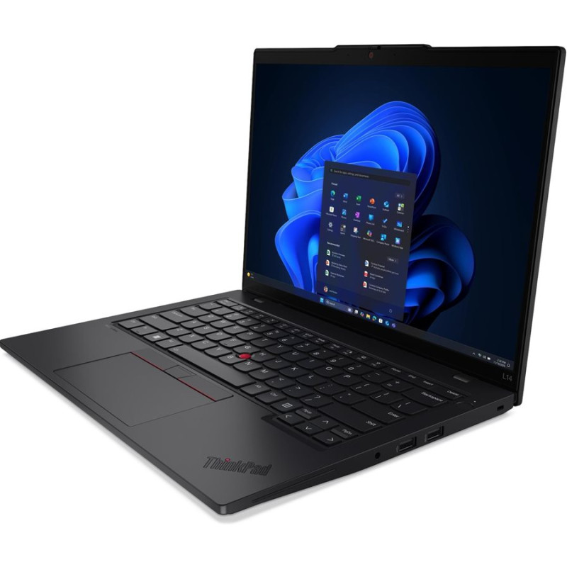 Lenovo ThinkPad L14 G6 AMD | Black | 14 " | IPS | WUXGA | 1920 x 1200 pixels | Anti-glare | AMD Ryzen 5 PRO | 215 | 16 GB | SO-DIMM DDR5 | Solid-state drive capacity 512 GB | AMD Radeon 740M Graphics | Windows 11 Pro | 802.11be | Bluetooth version 5.4 | LTE Upgradable | Keyboard language English | Keyboard backlit