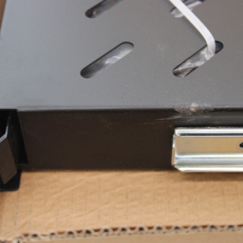 SALE OUT. Digitus DN-19 TRAY-2-1000-SW Izvelkams plaukts, 1U, dziļums 720 mm | SALE OUT. Digitus Izvelkams plaukts 483 mm skapjiem | DN-19 TRAY-2-1000SW | Melns | BOJĀTA IEPAKOJUMA, SCRATCHED, DENT CORNER