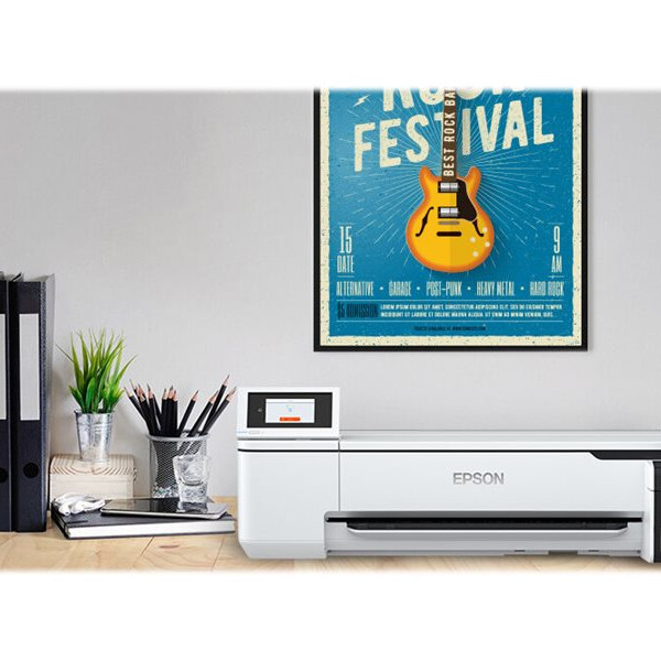 Epson SC-T3100X 220V | Krāsa | Tintes printeris | Liela formāta printeris | Wi-Fi | Maks. ISO A sērijas papīra izmērs: Citi | Balts