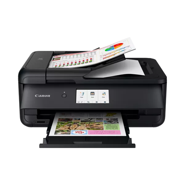 Canon | Fotoprinteris | PIXMA TS9550a | Tintes printeris | Krāsains | Viss vienā | A3 | Wi-Fi | Melns