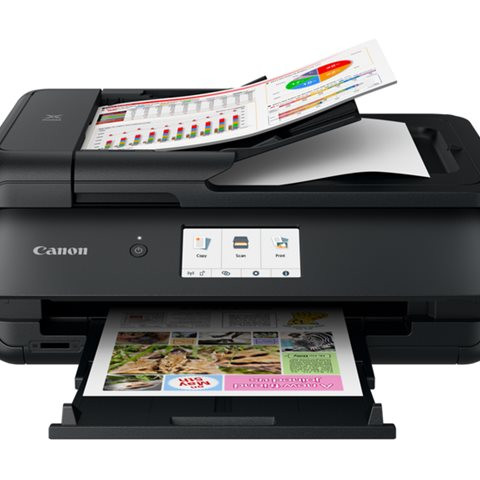Canon | Fotoprinteris | PIXMA TS9550a | Tintes printeris | Krāsains | Viss vienā | A3 | Wi-Fi | Melns