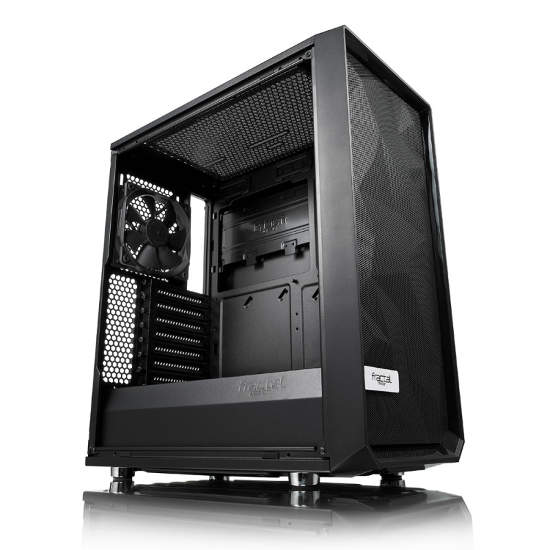 Fractal Design | Meshify C | FD-CA-MESH-C-BKO | Melna | ATX | ATX