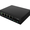 Lanberg Switch Light IndustrialPoE 1xBT 3xAT 2xSFP Din Unmanagment Gigabit Ethernet | ILGE-4P-2S-90 | Unmanaged