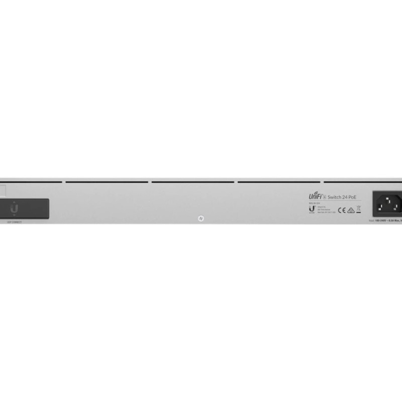 Ubiquiti | Switch Enterprise 24 PoE | USW-Enterprise-24-PoE | Managed L3 | Rackmountable | Gigabit Ethernet (copper) ports quantity 12x10/100/1000 Mbps + 12x100/1000/2500 Mbps | SFP ports quantity 0 | SFP+ ports quantity 2 | PoE+ ports quantity 24 | Power supply type AC/DC, Internal, 550W