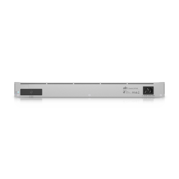 Ubiquiti | Switch Enterprise 24 PoE | USW-Enterprise-24-PoE | Managed L3 | Rackmountable | Gigabit Ethernet (copper) ports quantity 12x10/100/1000 Mbps + 12x100/1000/2500 Mbps | SFP ports quantity 0 | SFP+ ports quantity 2 | PoE+ ports quantity 24 | Power supply type AC/DC, Internal, 550W