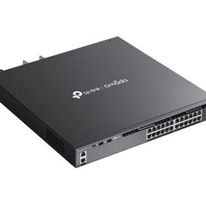 TP-LINK SG6428XHP Omada 24-portu Gigabit kaudzējama L3 pārvaldāma PoE+ komutators ar 4 x 10G slotiem | TP-LINK