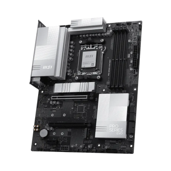 MSI PRO X870E-S EVO WIFI | Procesoru saime AMD | Procesora ligzda AM5 | DDR5 | Atbalstītie cieto disku interfeisi SATA, M.2 | SATA savienotāju skaits 4