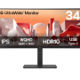 LG | 34BA75QE-B | 34 " | IPS | 21:9 | 60 Hz | 5 ms | 3440 x 1440 pixels | 300 cd/m² | HDMI ports quantity 2