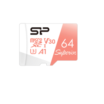 Silicon Power Superior | 64 GB | microSDXC | Flash atmiņa klase 10