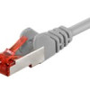 Goobay | CAT 6 patch cable S/FTP (PiMF) | 93569 | Grey RJ45 Male | RJ45 Male