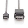 Digitus | USB Type-C adaptera kabelis | AK-300333-020-S | USB-C | DisplayPort | USB-C uz DP | 2 m