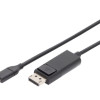 Digitus | USB Type-C adaptera kabelis | AK-300333-020-S | USB-C | DisplayPort | USB-C uz DP | 2 m