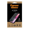 PanzerGlass | Apple | iPhone 13 Mini | Rūdīts stikls | Melns | Kristāltīrs; Izturīgs pret skrāpējumiem un baktērijām; Triecienus absorbējošs; Viegli uzstādāms | Privātuma ekrāna aizsargs