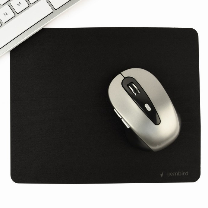 Gembird Mouse Pad, Middle Size | MP-S-BK-M | Mouse pad | Black