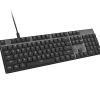 Natec Amberjack | Tastatūra | Ar vadu | US | Lineārs | Balta aizmugurgaismojuma, Maināmas slēdžu, Anti-ghosting, Iebūvēta atmiņa, Makro ierakstīšana | Melna/ pelēka