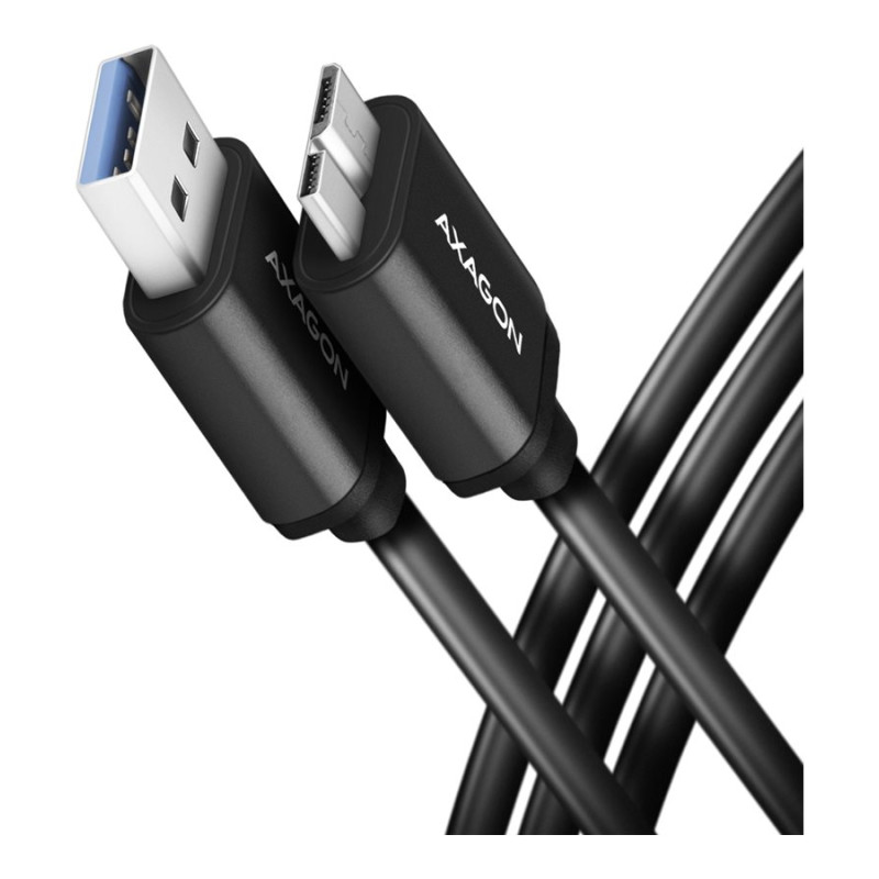 AXAGON | Data and charging cable, 1 m | BUMM3-AM10AB | USB Type A to USB Type Micro-B