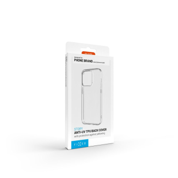 Fixed Story AntiUV | Aizmugures vāks | Xiaomi | Redmi 14C | TPU | Caurspīdīgs