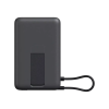 Xiaomi magnētiskais power bank 10000 ar iebūvētu | 10000 mAh | pelēks
